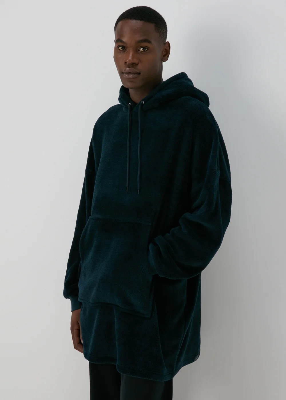 Navy Fleece Snuggle Hoodie - Extra small Image 1