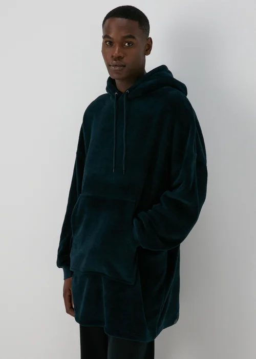 Navy Fleece Snuggle Hoodie - Extra small Image 1