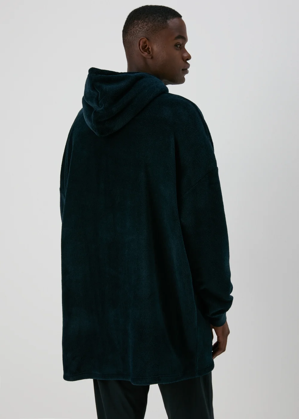 Navy Fleece Snuggle Hoodie - Extra small Image 2