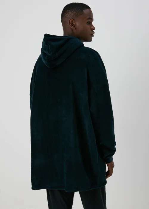 Navy Fleece Snuggle Hoodie - Extra small Image 2