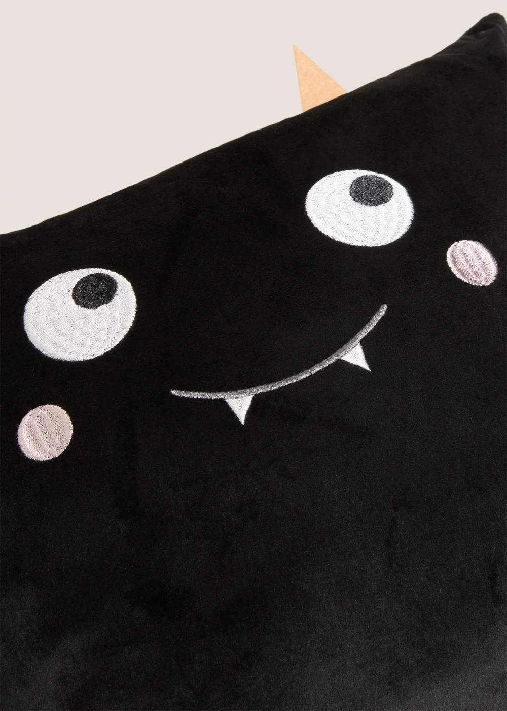 Halloween Black Bat Cushion Image 2
