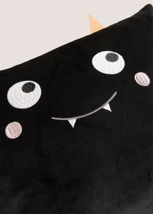 Halloween Black Bat Cushion Image 2