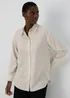 Et Vous Neutral Stripe Airflow Shirt - 8 Image 1