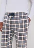 Ecru Check Pyjama Bottoms - Extra small Image 3
