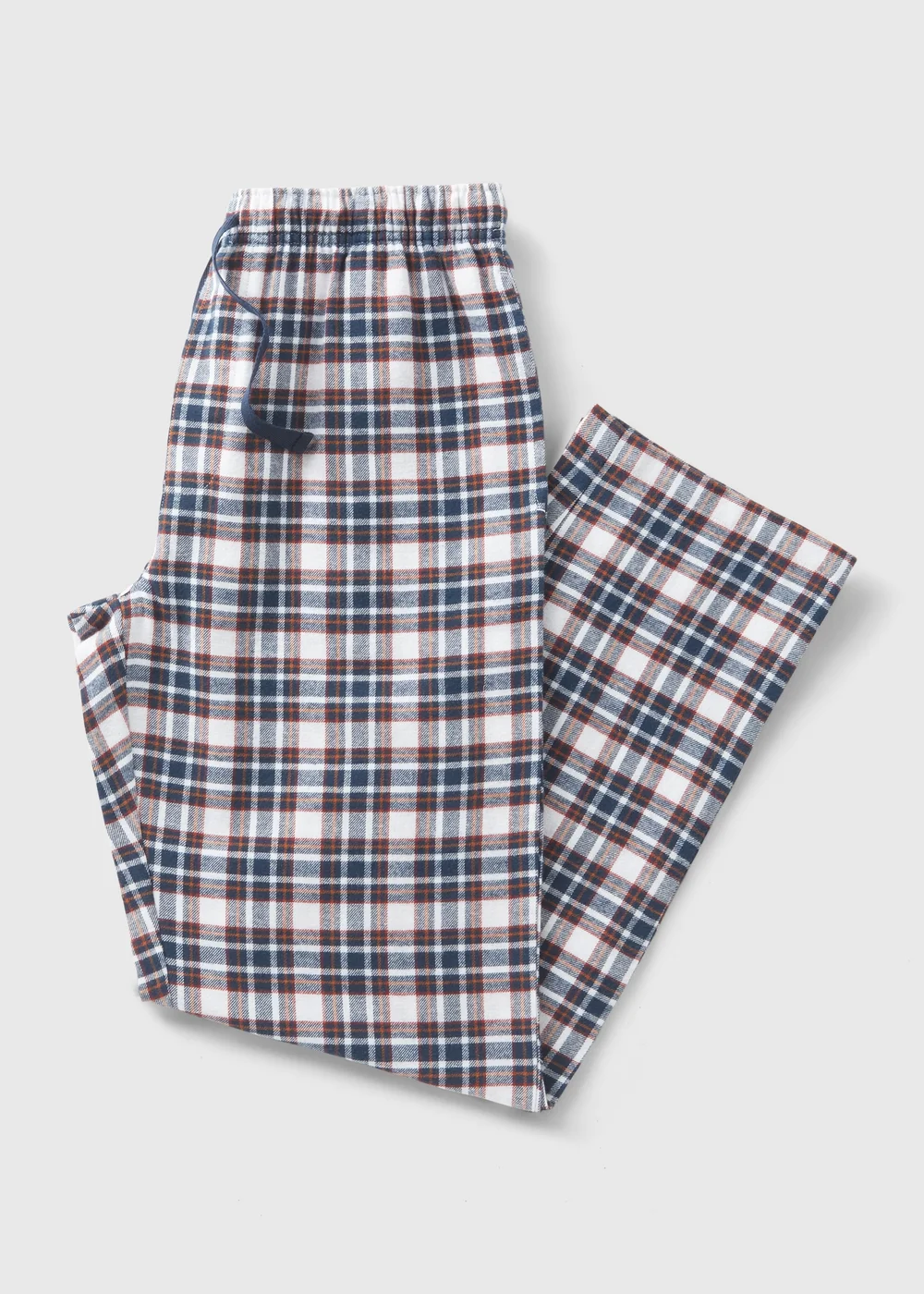 Ecru Check Pyjama Bottoms - Extra small Image 4