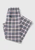 Ecru Check Pyjama Bottoms - Extra small Image 4