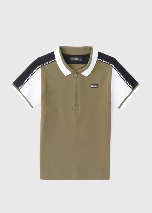 Boys Green Polo Shirt (7-15yrs) - 7 Yrs Image 1