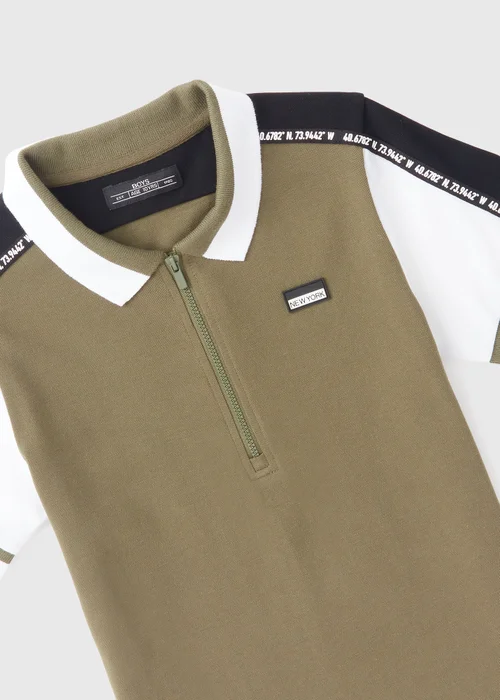 Boys Green Polo Shirt (7-15yrs) - 7 Yrs Image 2