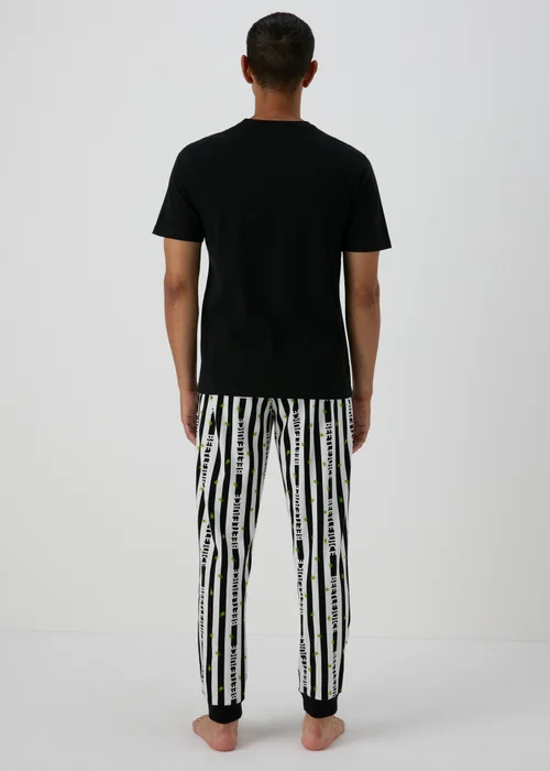 Black Beetlejuice Pyjama Set - Extra small Image 2