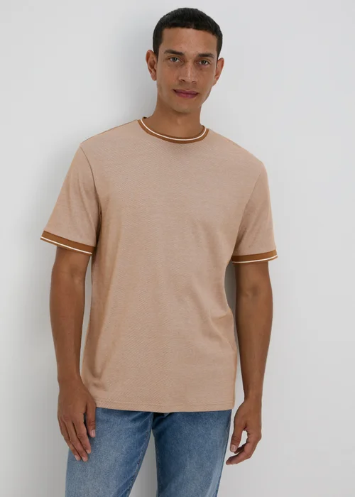 Tan Modal T-Shirt - S Image 3