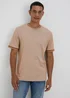 Tan Modal T-Shirt - S Image 3