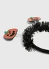 Halloween Pumpkin Headband - One Size Image 2