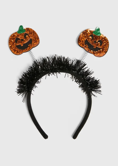Halloween Pumpkin Headband - One Size Image 1