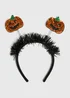 Halloween Pumpkin Headband - One Size Image 1