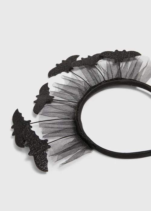 Halloween Bat Headband - One Size Image 2