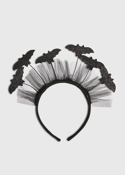 Halloween Bat Headband - One Size Image 1