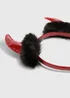Halloween Devil Headband - One Size Image 2