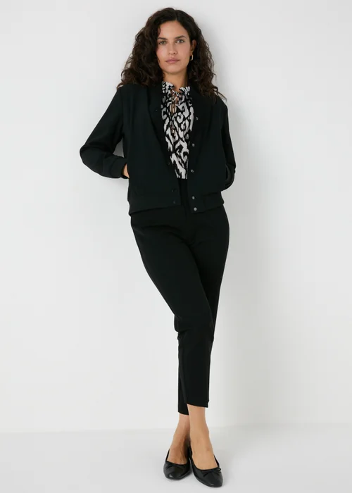 Et Vous Monochrome Ikat Print Blouse - 8 Image 3