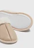 Girls Cream Snug Mule Slippers (Younger 10-Older 5) - Size 1 Image 2