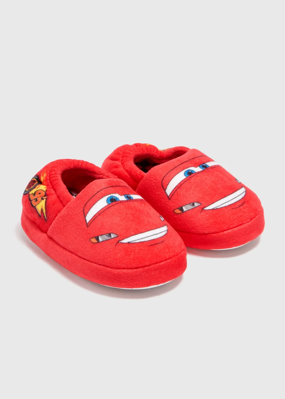 Disney Cars Kids Red Slippers (Younger 4-12) - Size 4 Infants Image 1