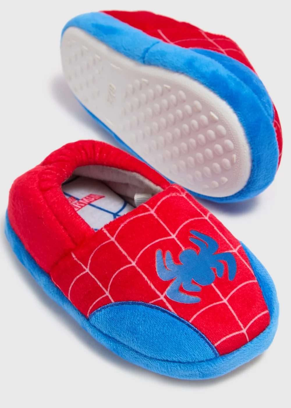 Spiderman Boys Red Slippers (Younger 4-12) - Size 4 Infants Image 2