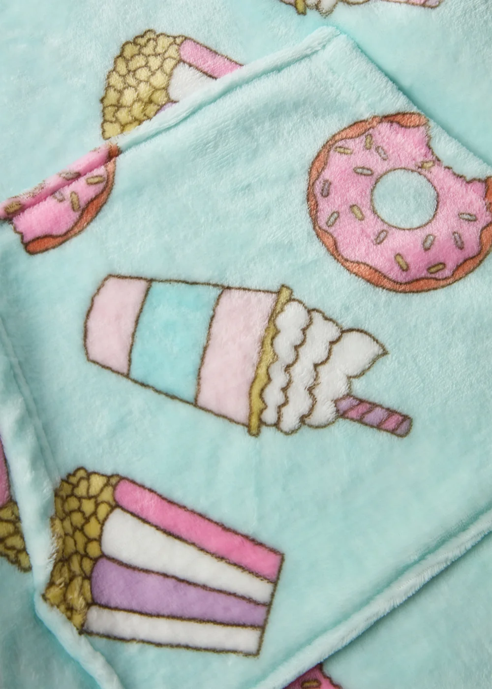 Girls Mint Food Snuggle Hoodie (3-13yrs) - Small Image 2