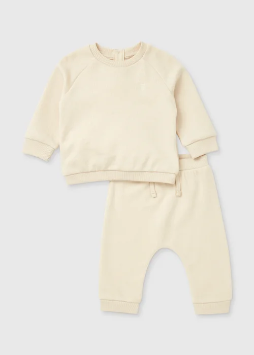 Baby Stone Sweatshirt & Jogging Bottoms Set (Newborn-23mths) - Age 0 - 3 Months Image 1