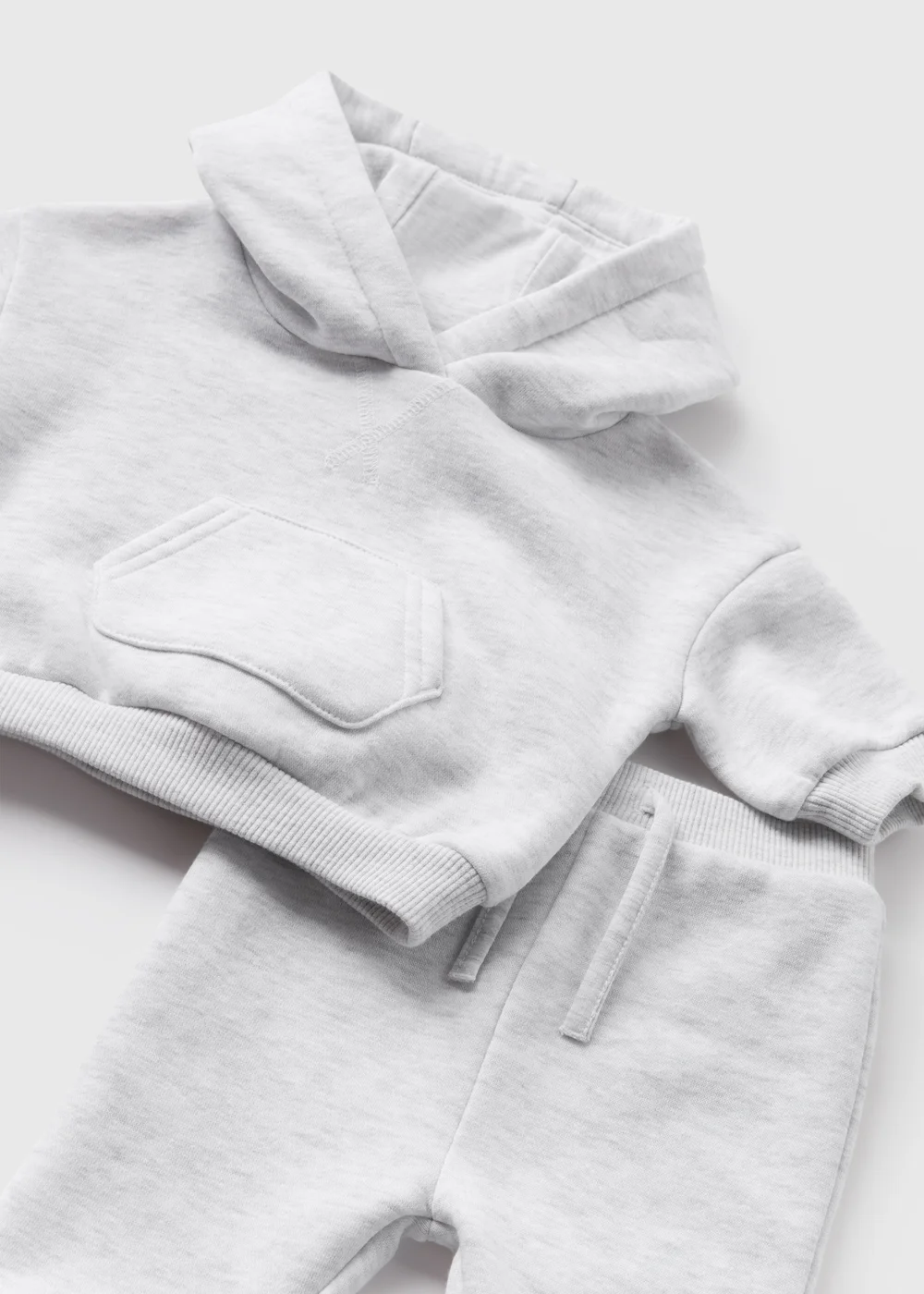 Baby Grey Sweatshirt & Jogging Bottoms Set (Newborn-23mths) - 0-3 months Image 2