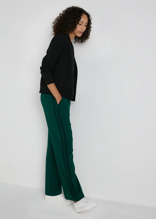 Et Vous Green Wide Leg Trousers - 8 Image 1