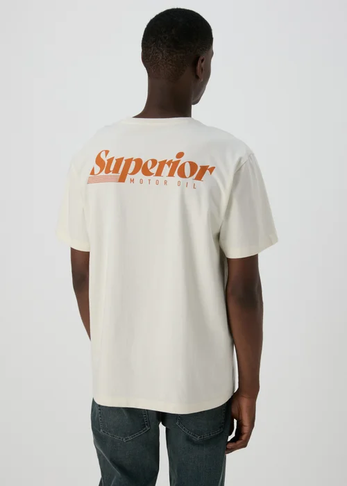 Ecru Superior Graphic T-Shirt - S Image 2
