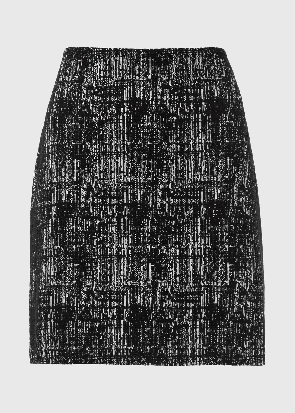 Et Vous Black Ponte Textured Mini Skirt - Size 8 Image 5