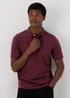 Burgundy Essential Polo Shirt - S Image 1
