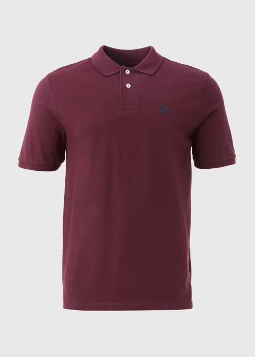 Burgundy Essential Polo Shirt - S Image 5