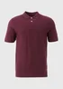 Burgundy Essential Polo Shirt - S Image 5