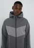 Charcoal Zip Up Tracksuit Jacket - XS Image 3