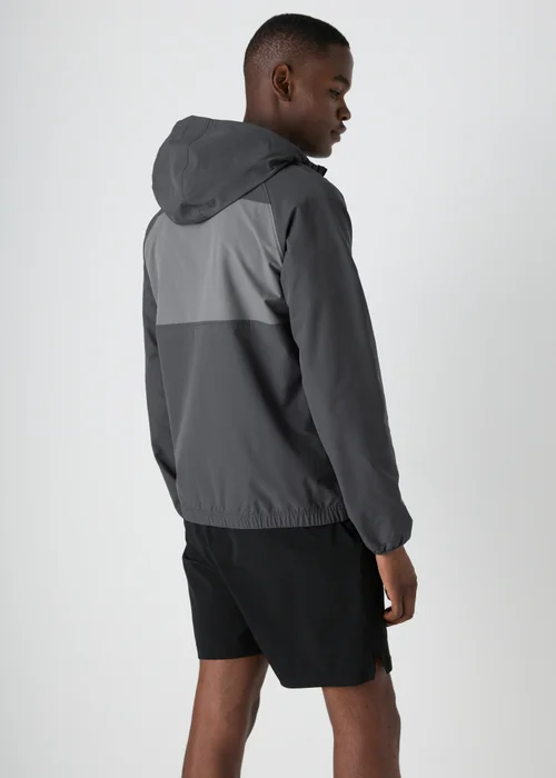 Charcoal Zip Up Tracksuit Jacket - XS Image 2