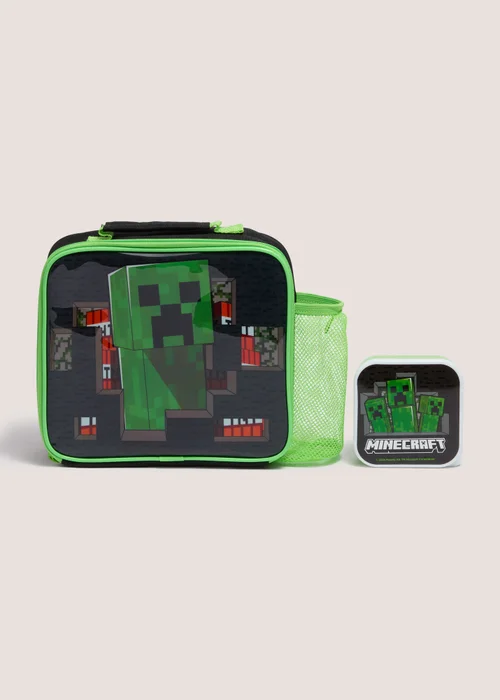 Polar Gear Minecraft Green Lunch Bag & Snack Box Image 1