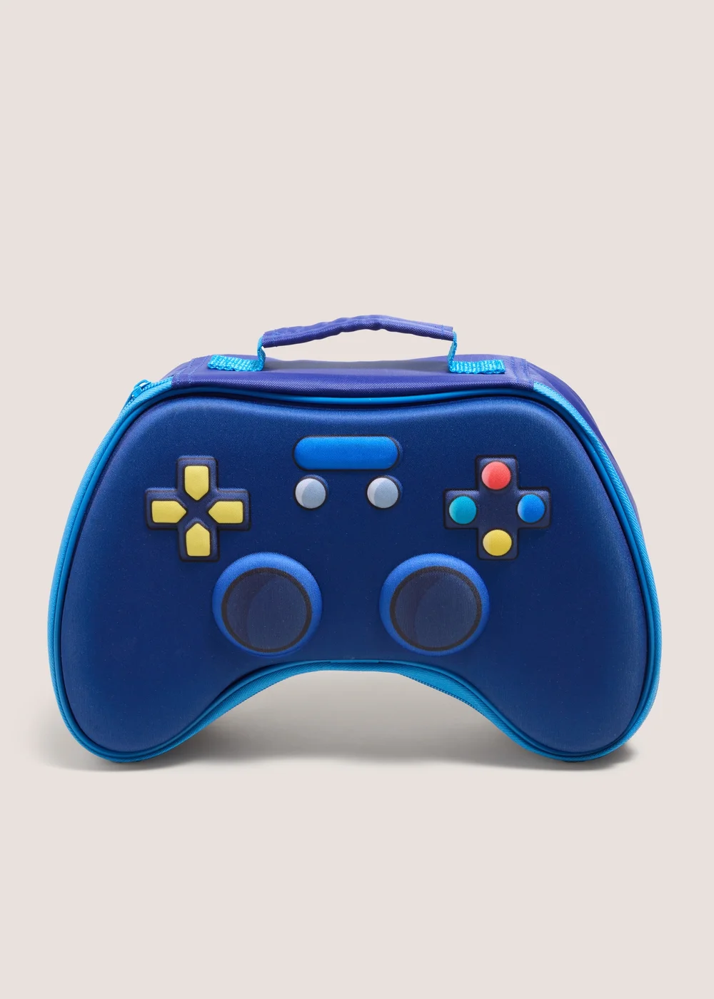 Blue Gaming Lunch Bag & Snack Box Image 1