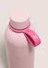 Pink Soft Touch Drinks Bottle Image 2