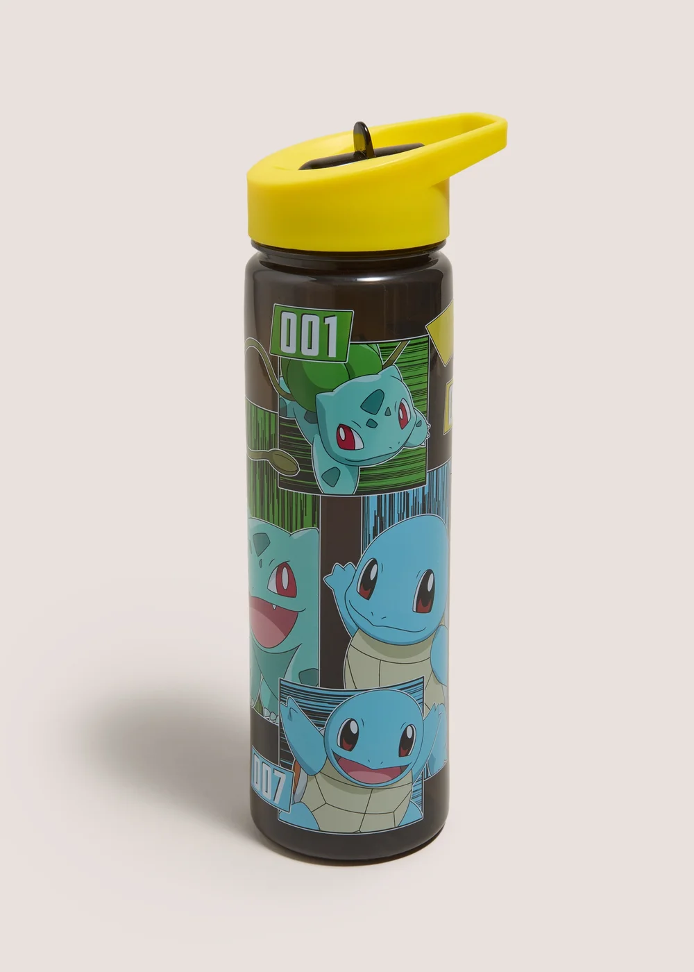 Yellow Pokemon Drinks Bottle (6.5x6.5x24cm) Image 1