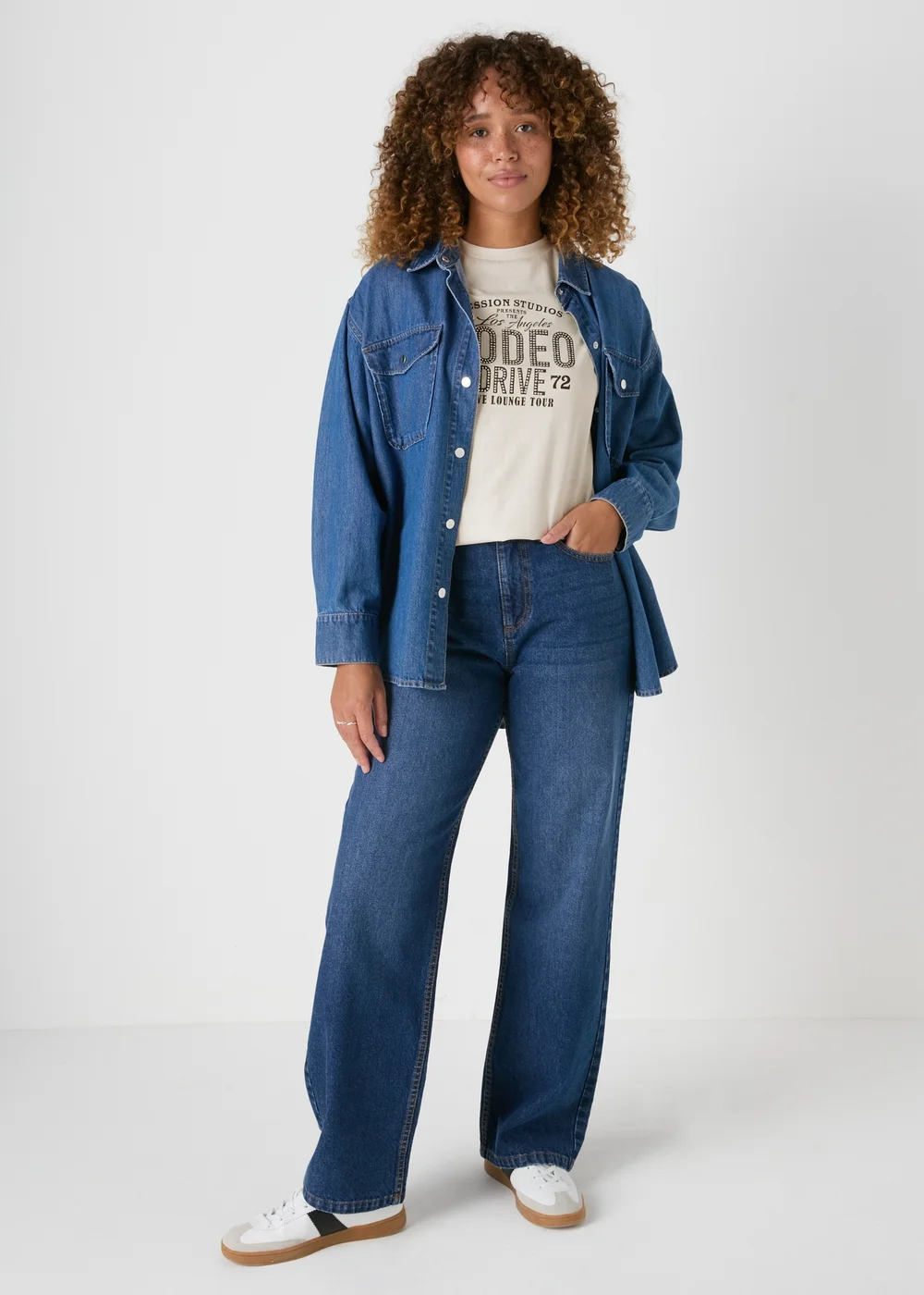 Cream Rodeo Drive T-Shirt - 8 Image 1