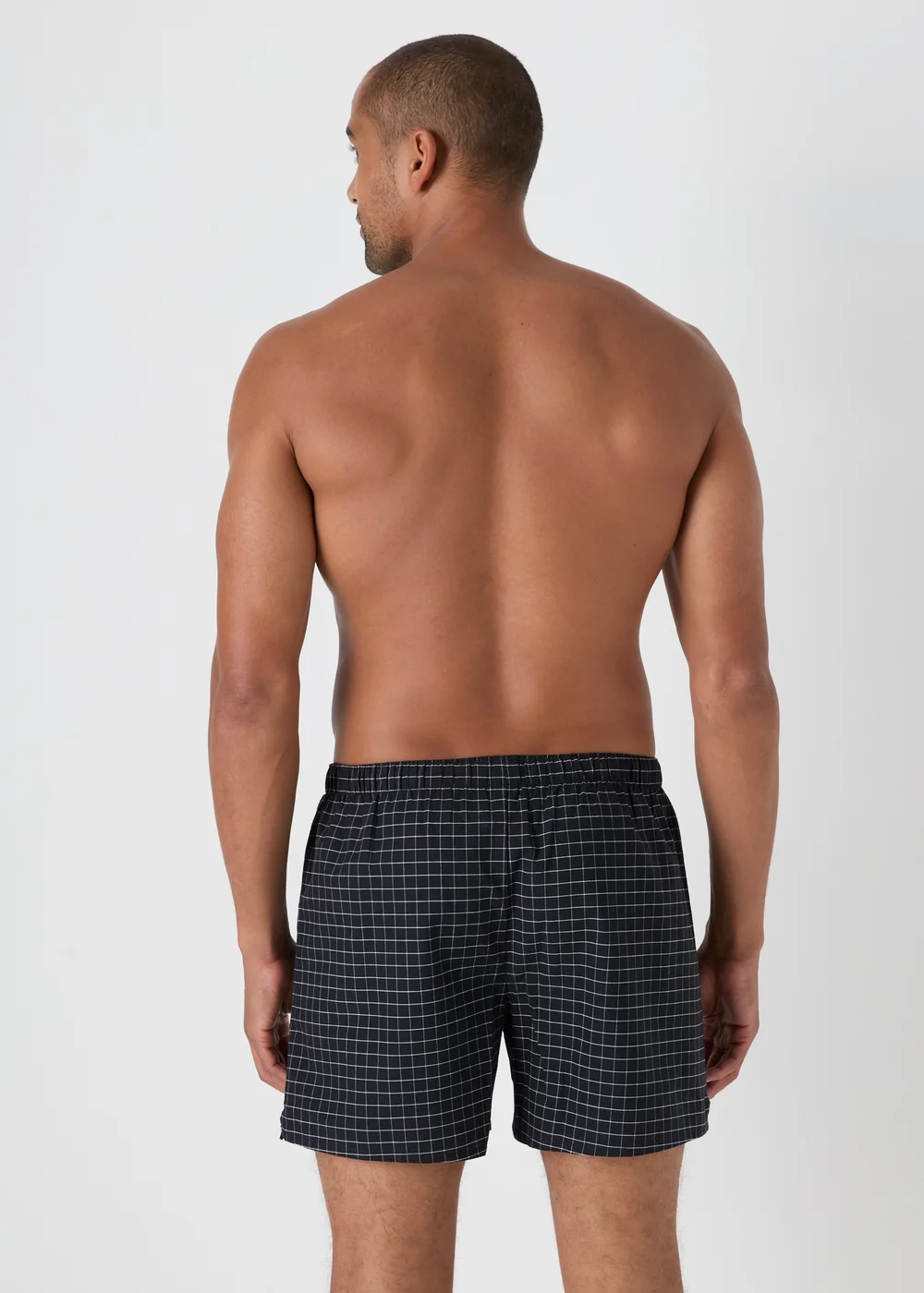 5 Pack Black Patterned Boxers - S Image 3