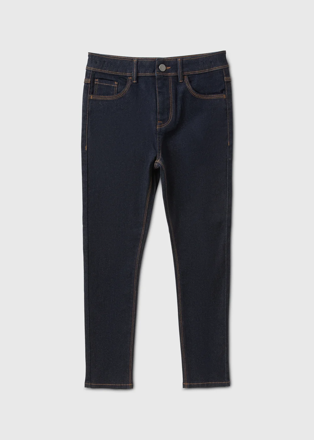 Boys Dark Denim Skinny Jeans (7-16yrs) - 8 Yrs Image 1