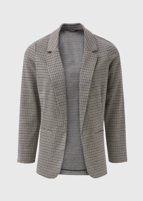 Et Vous Black Dogtooth Blazer - 8 Image 4