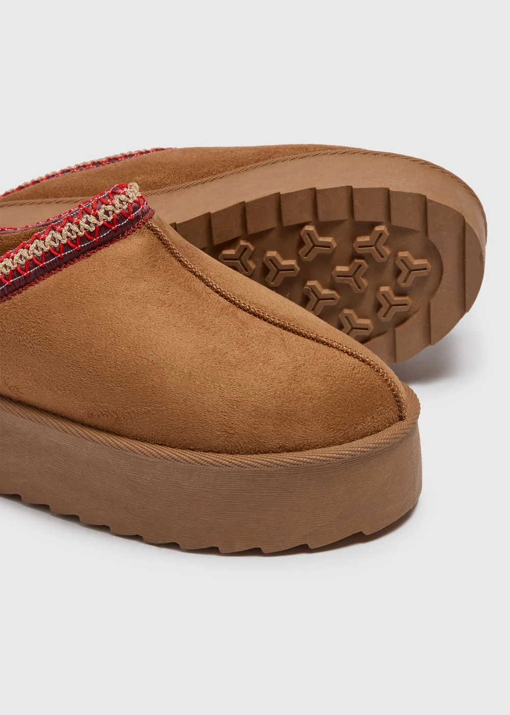 Tan Snug Trim Mule - 3 Image 2