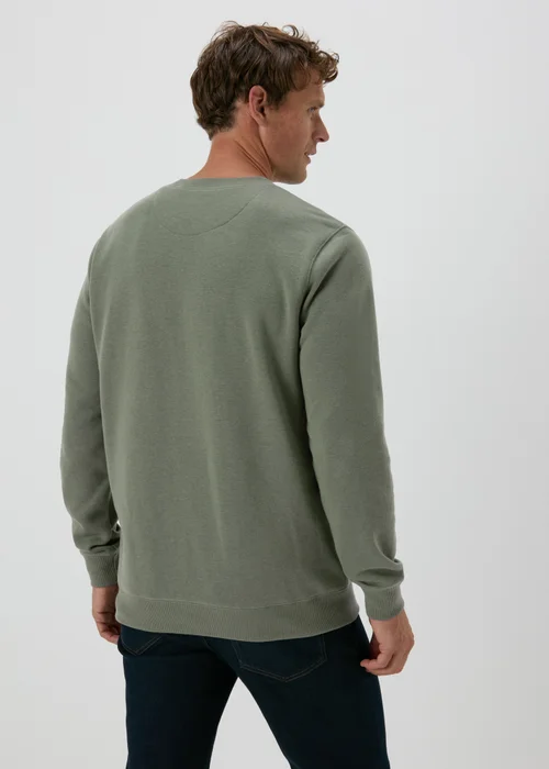 Green Crewneck Sweatshirt - Small Image 2