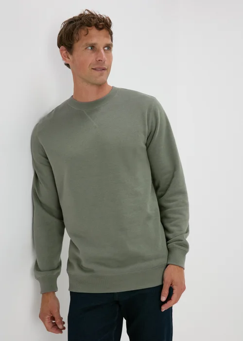Green Crewneck Sweatshirt - Small Image 1