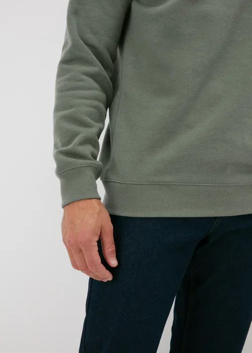Green Crewneck Sweatshirt - Small Image 3