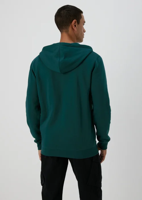 Green Essential Zip Hoodie - S Image 2