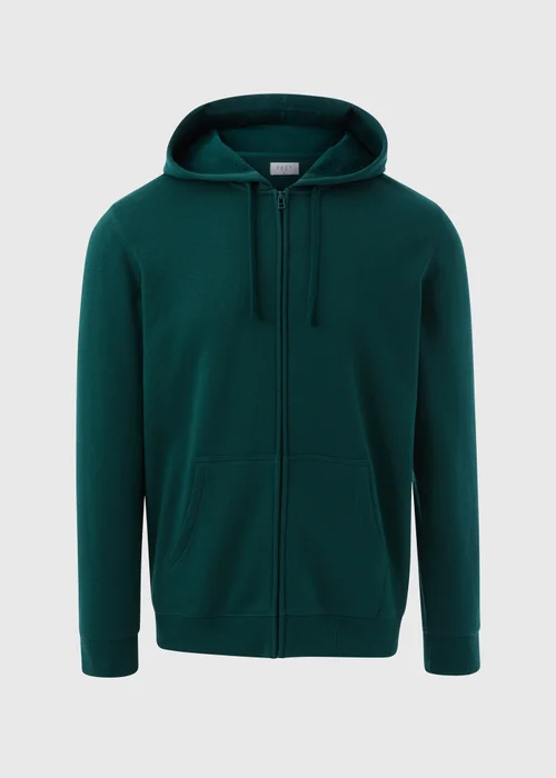 Green Essential Zip Hoodie - S Image 4